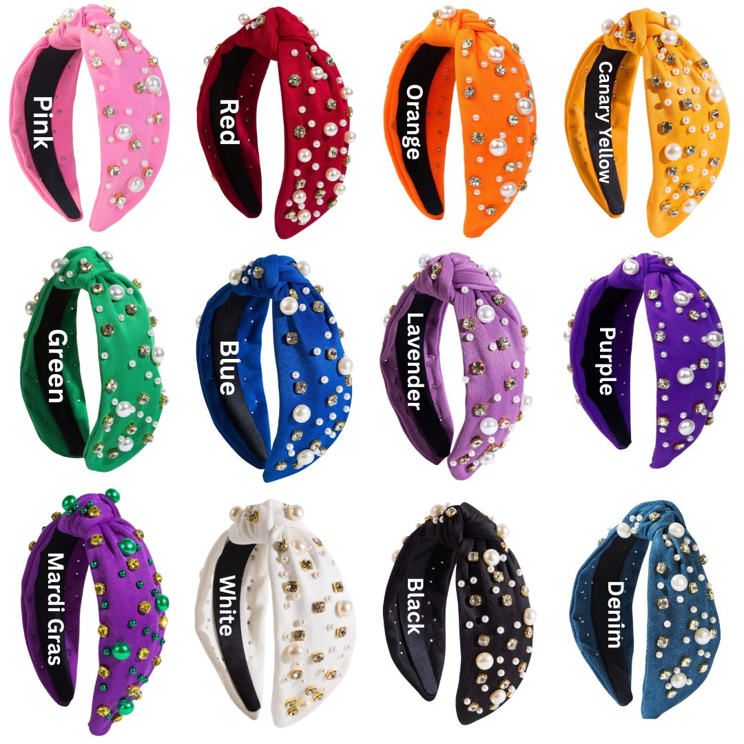 Pearl Bling Headbands
