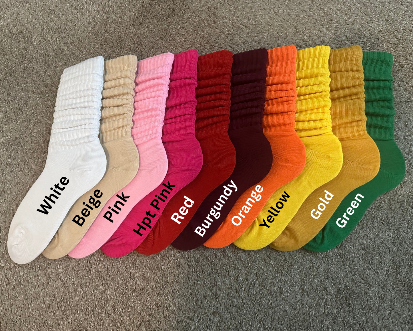Slouch Socks **SUBSCRIBERS EXCLUSIVE**