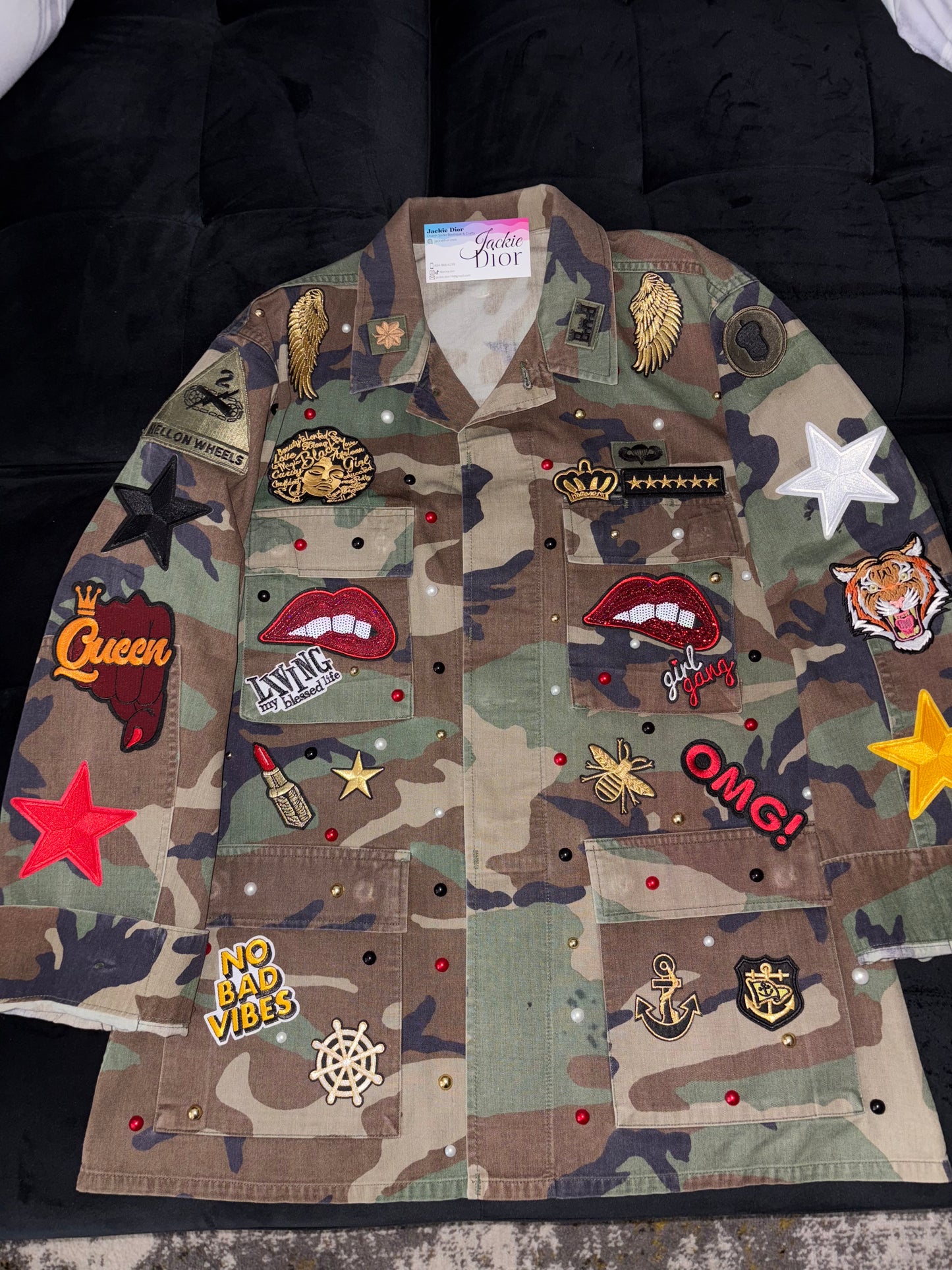 Custom Camouflage Jacket
