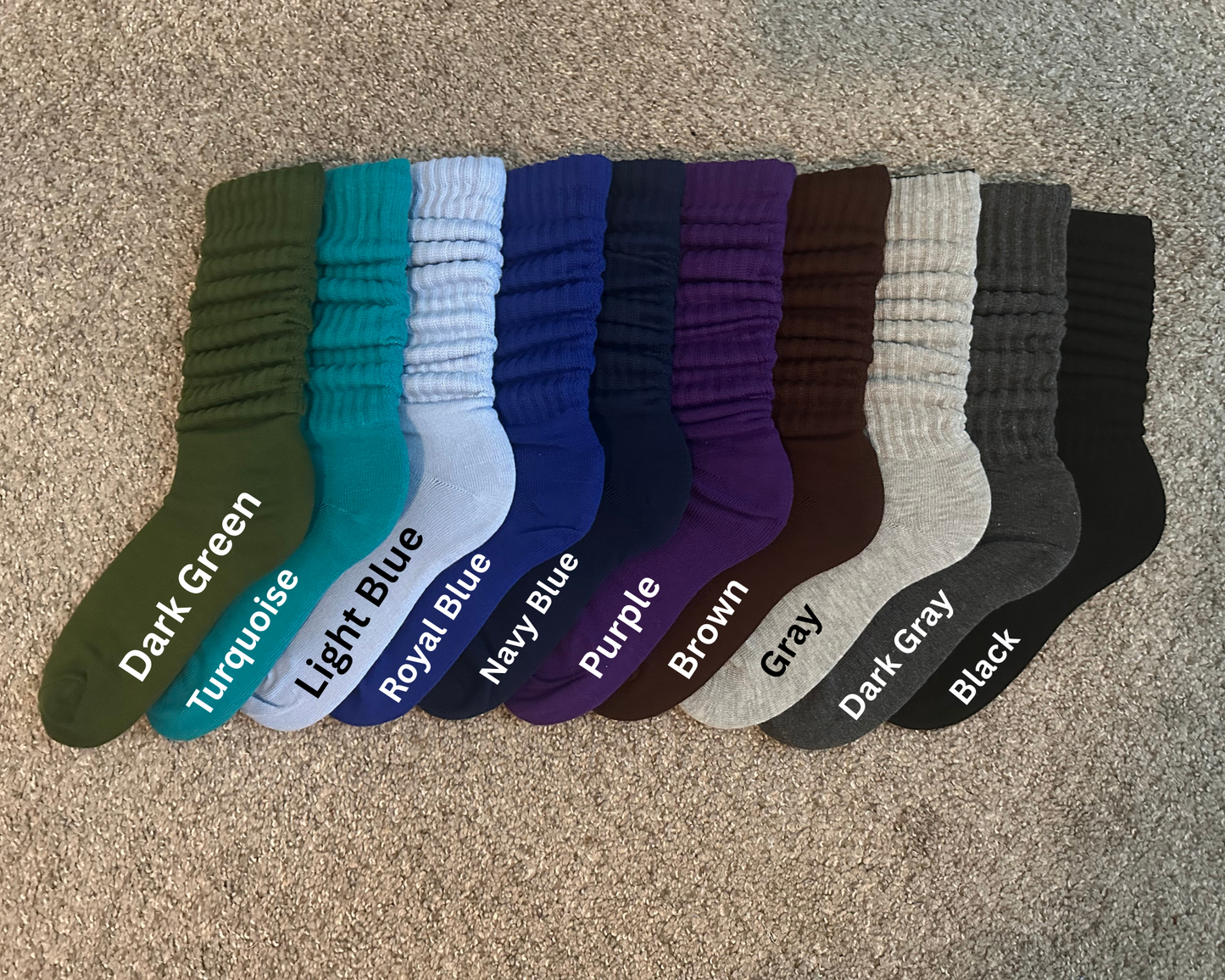 Slouch Socks **SUBSCRIBERS EXCLUSIVE**