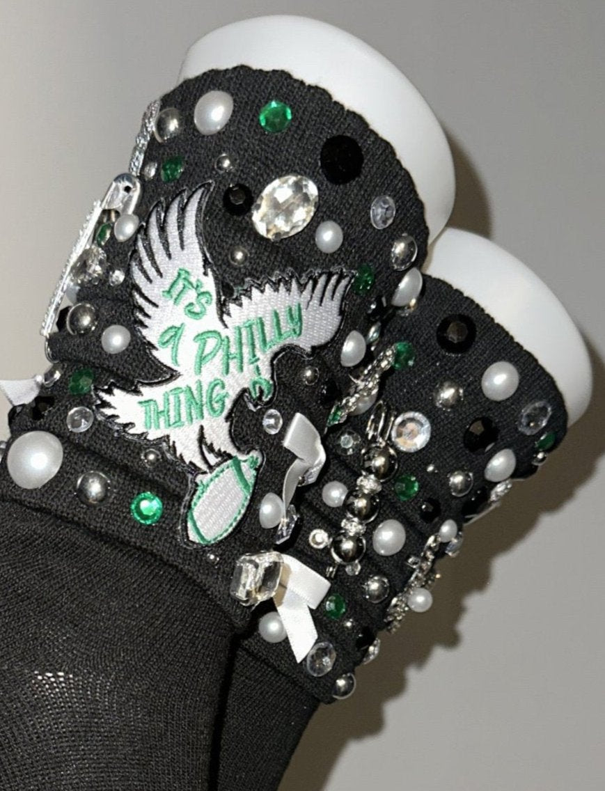 NFL Charm Socks W/Denim