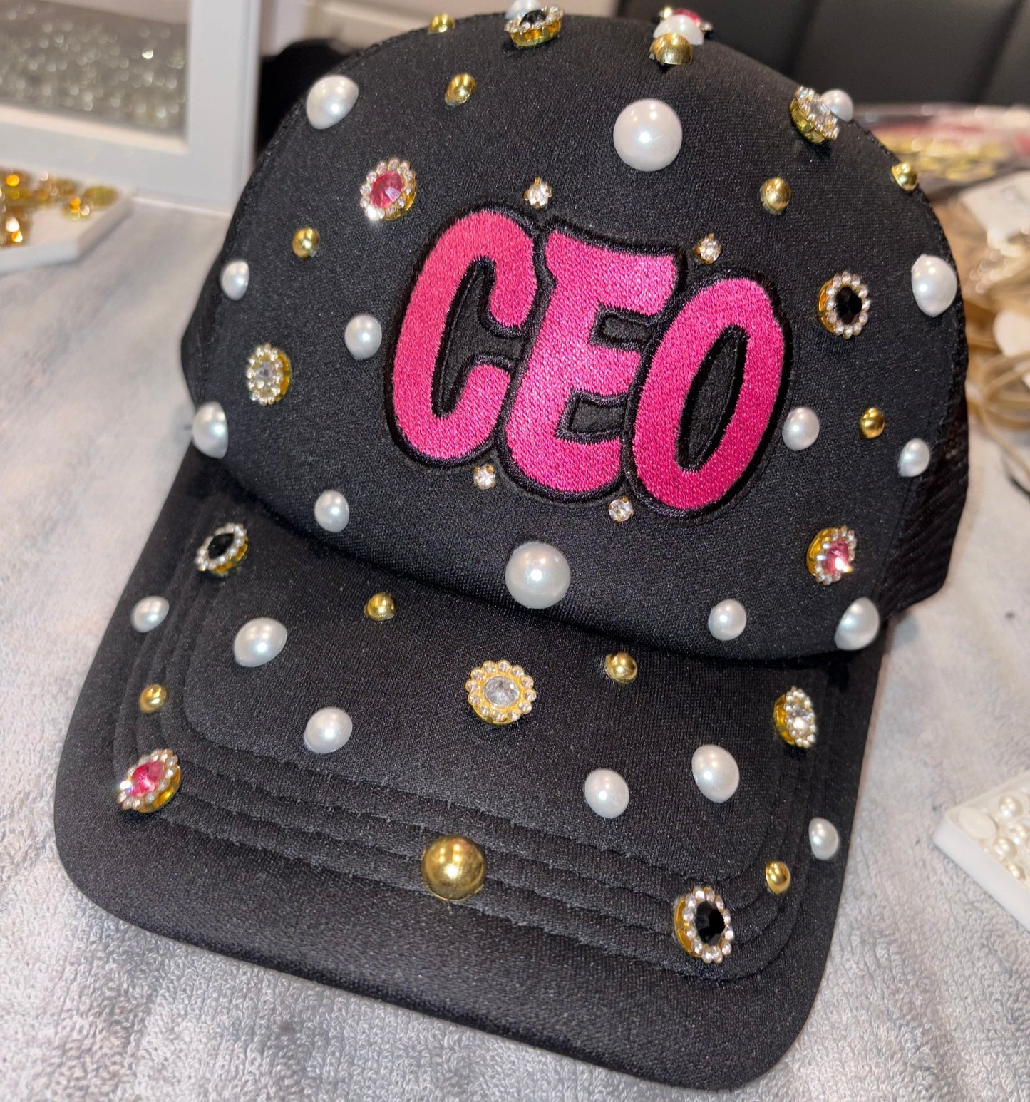 Trucker Hats w/Denim