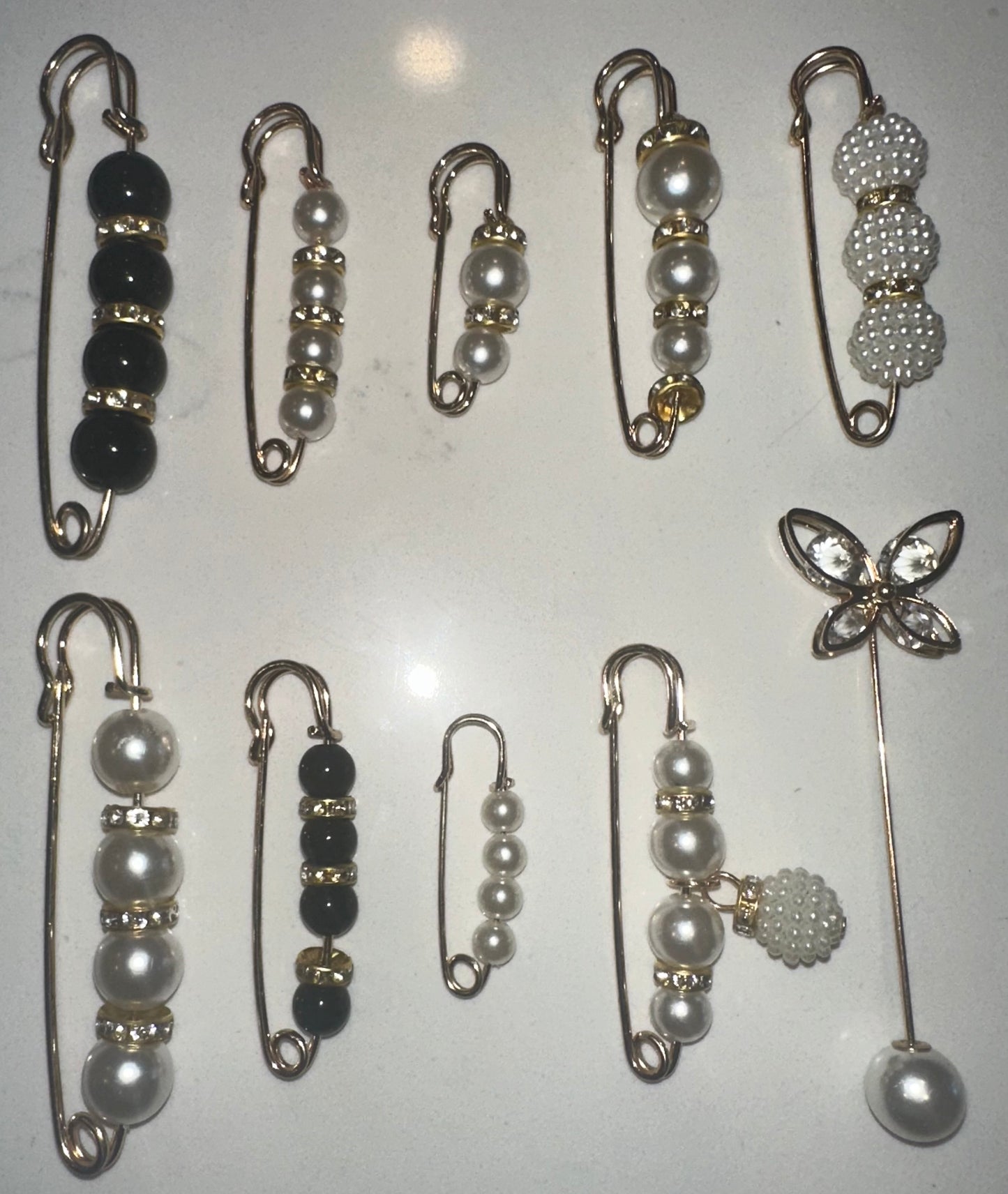 Bling Safety Pins