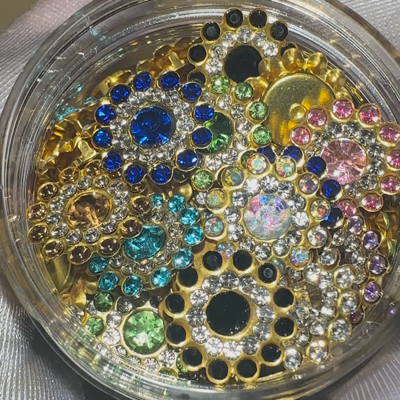 Flower Rhinestones