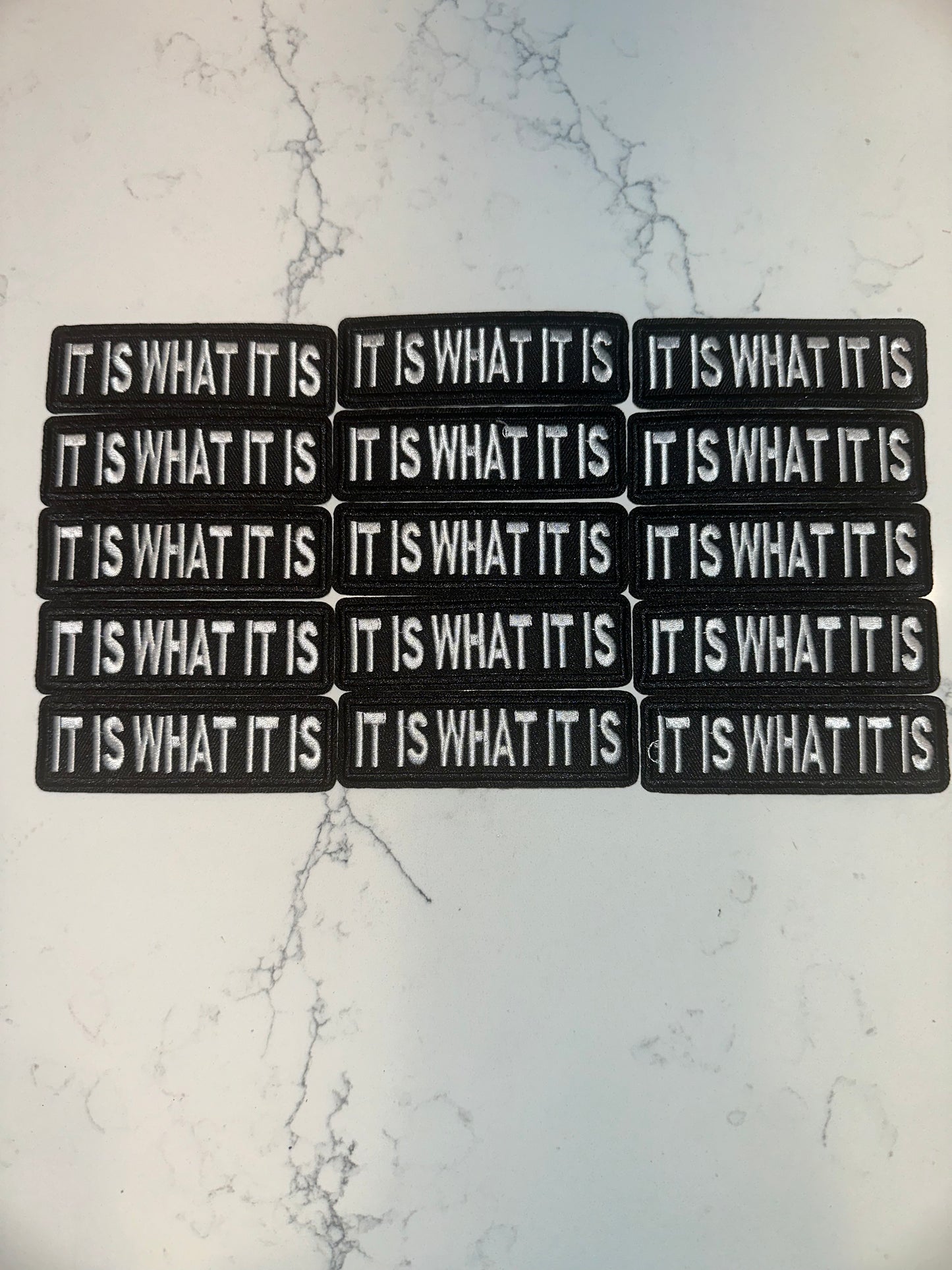 It Is What It Is Patches