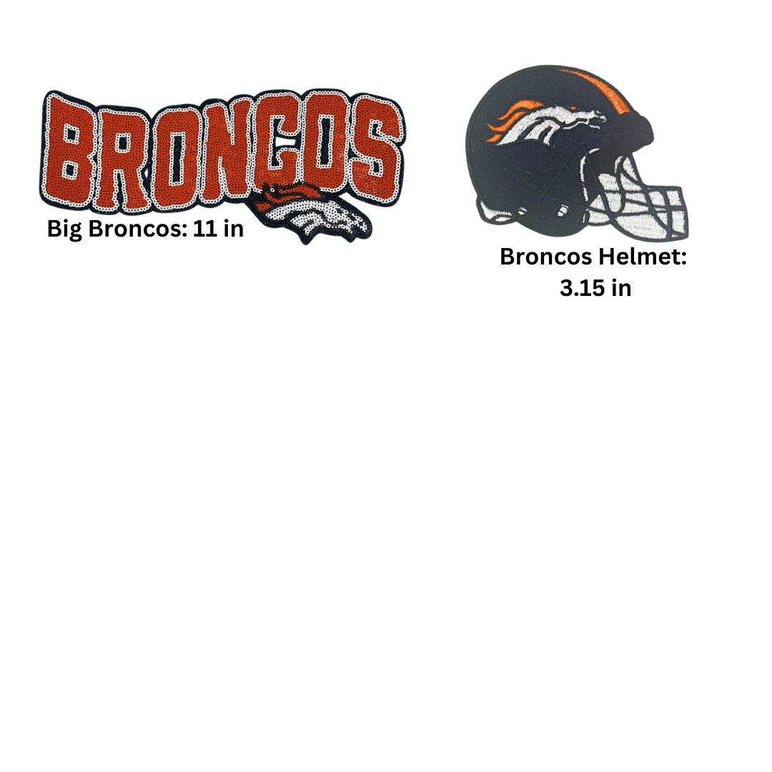Broncos Patches