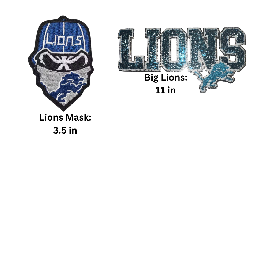 Lions Patches