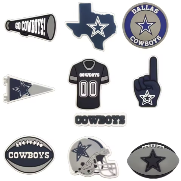 NFL Croc Charms **SUBSCRIBERS EXCLUSIVE**