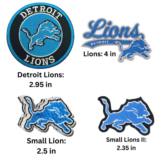 Lions Patches