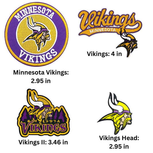 Vikings Patches