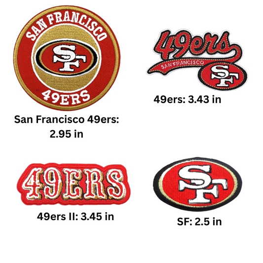 49ers Patches