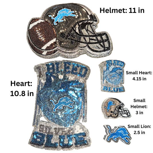 Lions Patches