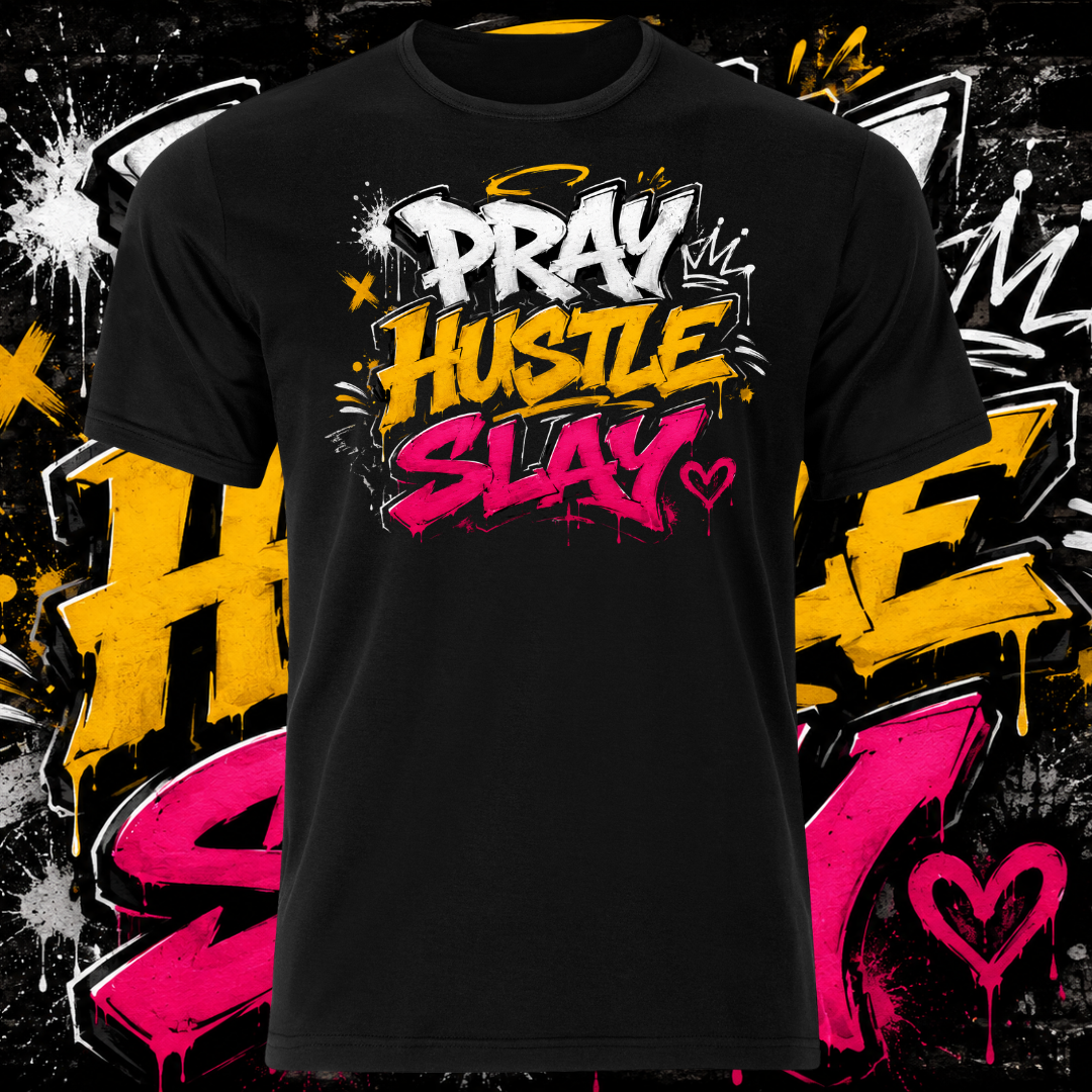 Pray~Hustle~Slay Shirt