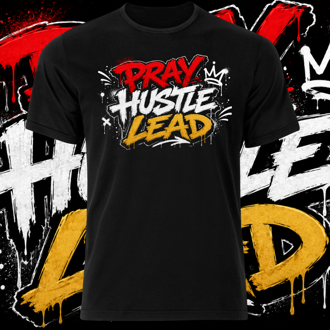 Pray~Hustle~Lead Shirt