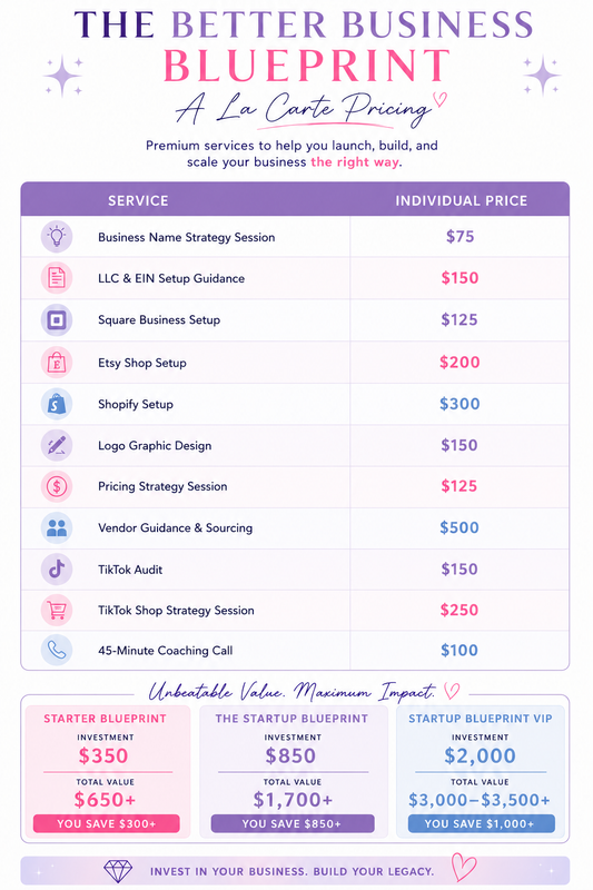BBB: A La Carte Services
