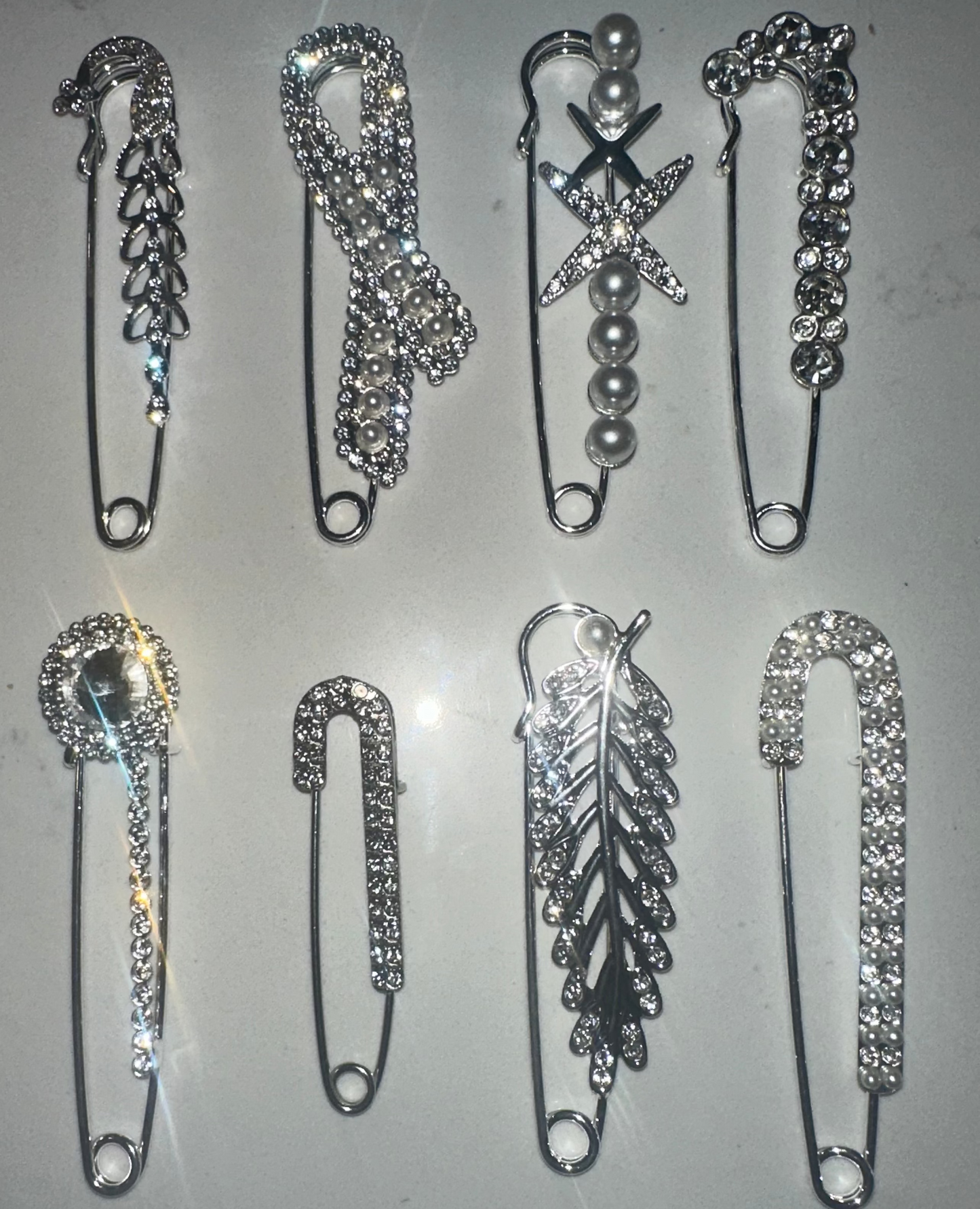 Bling Safety Pins