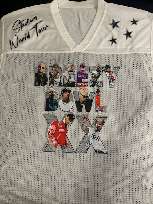 Breezy Bowl Jersey (White x Large)