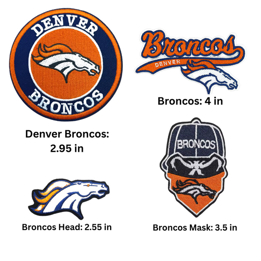 Broncos Patches