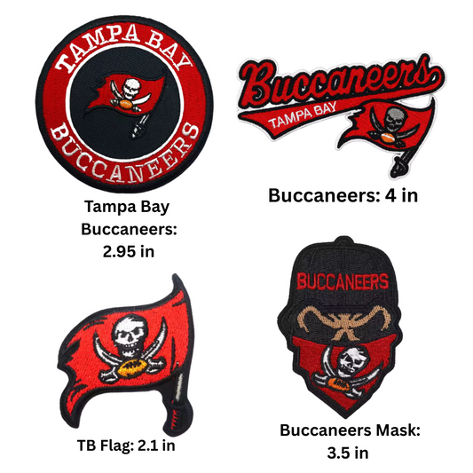 Buccaneers Patches