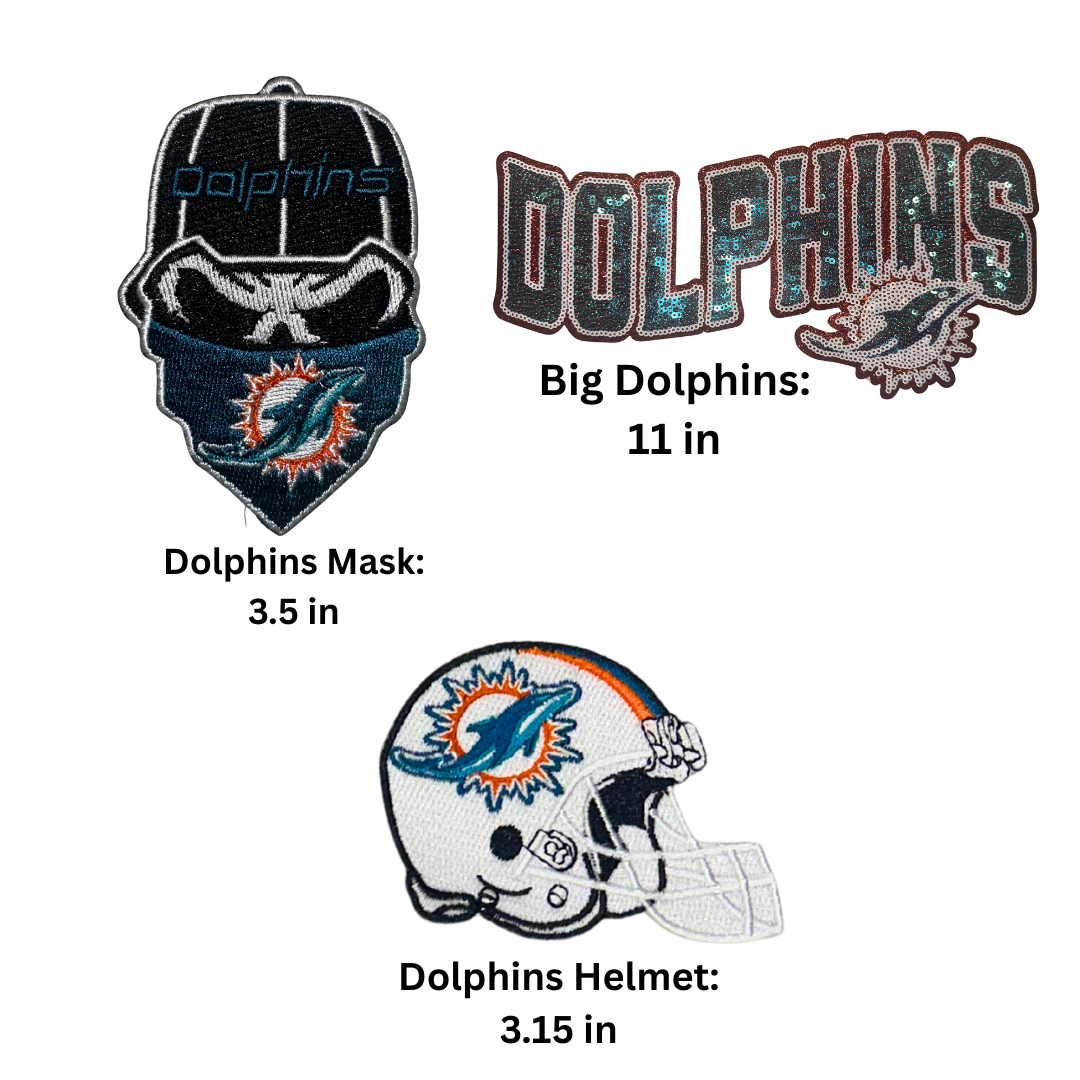 Dolphins Patches