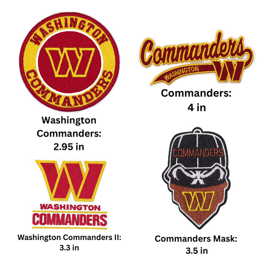Commanders Patches