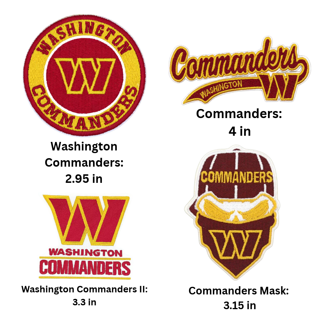 Commanders Patches