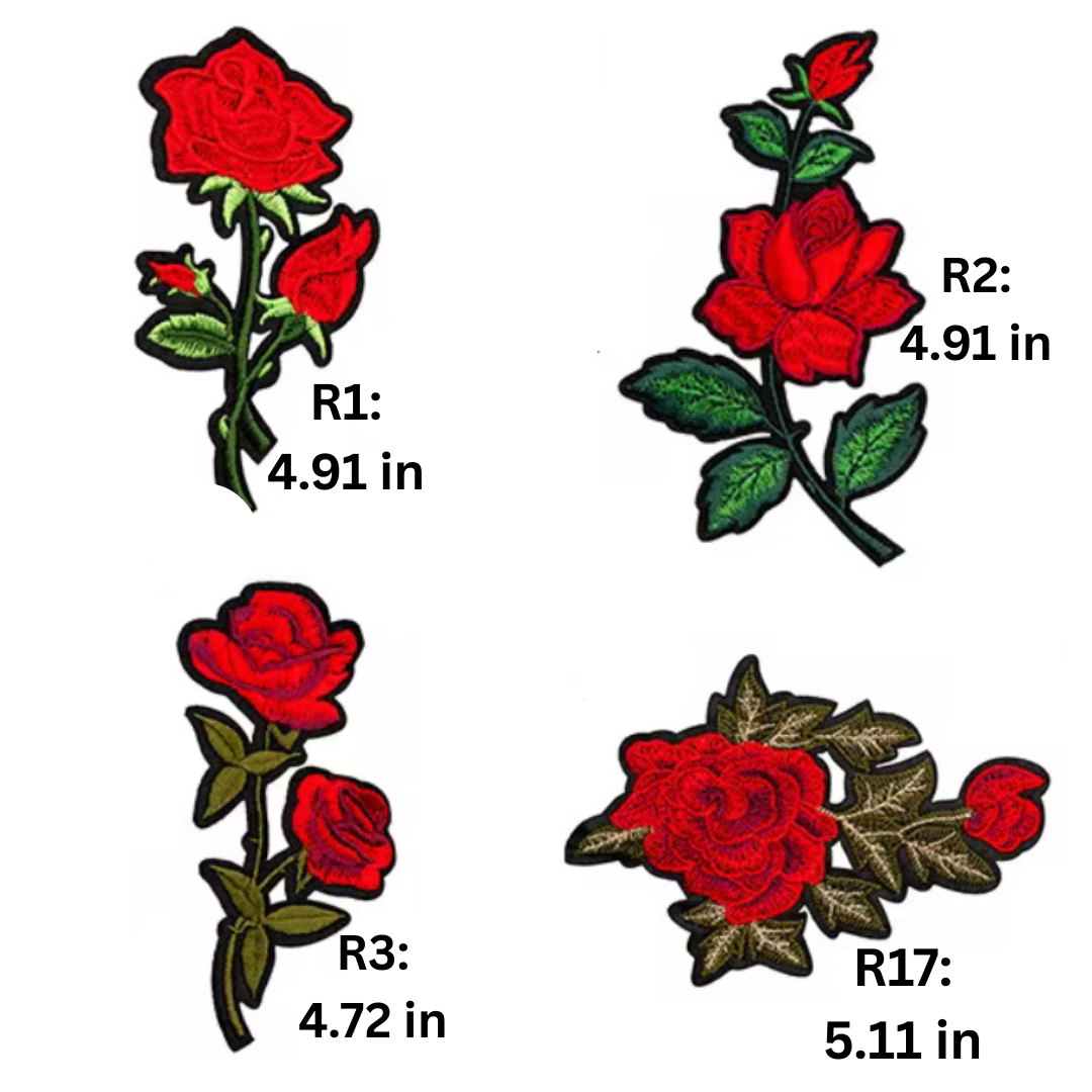 Rose Stem Patches – Jackie Dior