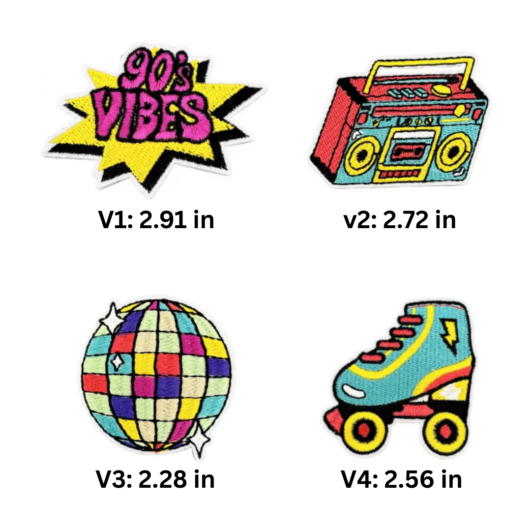 90's Vibe Patches