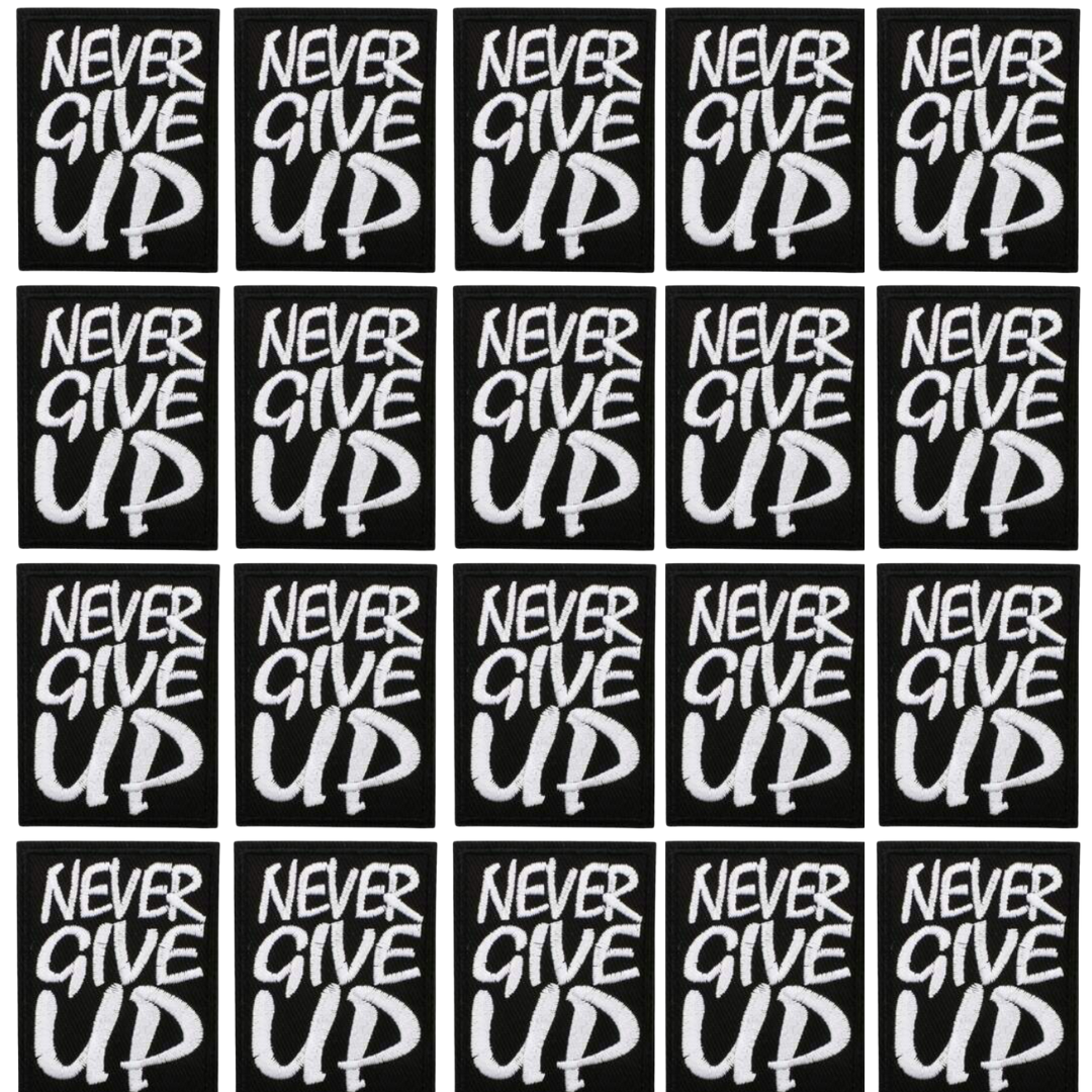 Never Give Up Patch