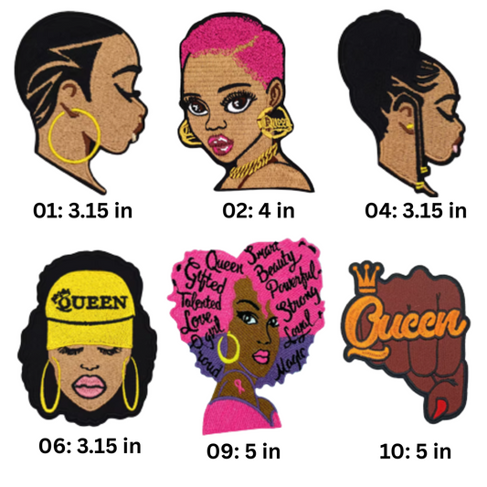 Black Queens Hair Patches