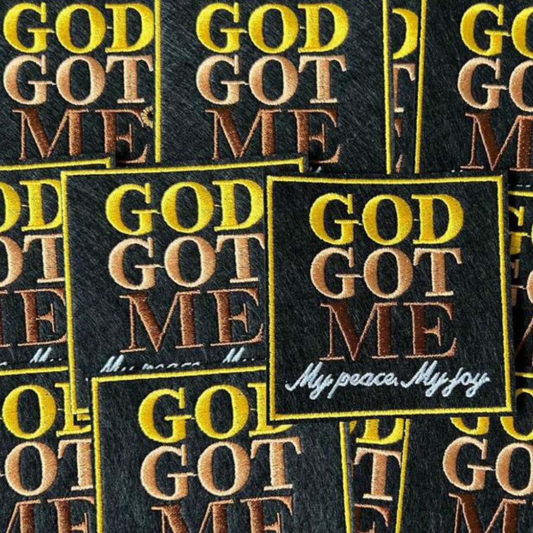 God Got Me Patch