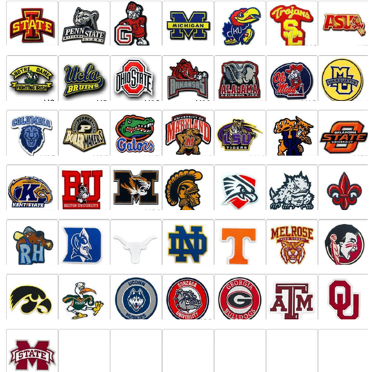 College & University Patches Patches **SUBSCRIBERS EXCLUSIVE**