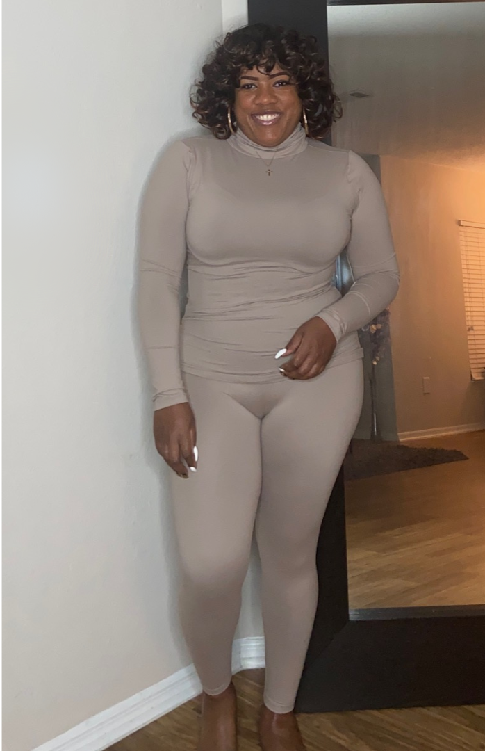 BASIC Turtleneck Set